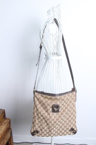 Gucci (29cm x 31cm) &quot;GG Canvas Abbey Crossbody Bag &quot;