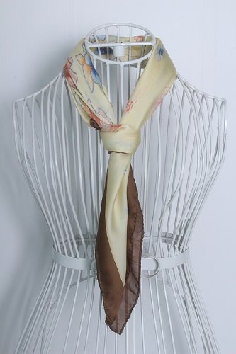 byblas  (67cm x 67cm) made in ITALY &quot;silk&quot;