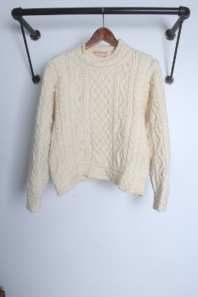 ~90s HUMORESOUE (55~66) PURE WOOL &quot;hand made&quot;