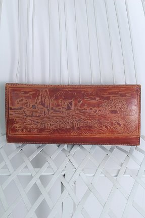 hand made Leather by BANGLADESH  (11cm x 25cm)