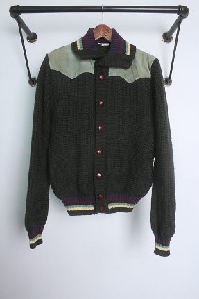Paul Smith  x  ROBERTO COLLINA (M~L) &quot;wool + leather&quot;