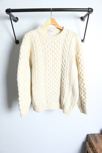 MITSUMINE (M~L) aran sweater 