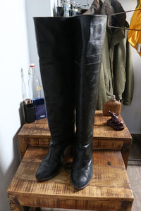 CROLLA by aquagirl (235) made in JAPAN &quot;Leather thigh high BOOTS&quot;