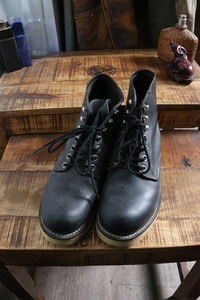 RED WING (245~250) made in USA. &quot;Leather&quot;