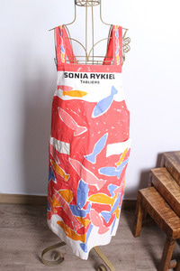 SONIA RYKIEL TABLIERS ( 49 cm * 79 cm )