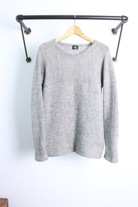 Calvin Klein  (L~XL) &quot;wool &amp; alpaca&quot;