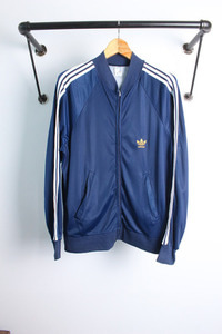 70~80s adidas  (M~L) &quot;made in FRANCE&quot;