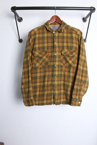 PENDLETON (L) made in USA  &quot;PURE VIRGIN WOOL&quot; 