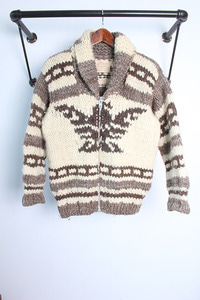 genuine Cowichan Indian Knit (44~55) &quot;made in CANADA&quot;