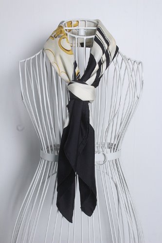 HERMES PARIS (88cm x 88cm) &quot;silk&quot; made in FRANCE