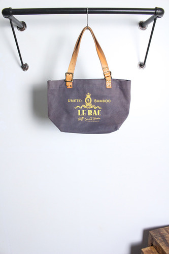 LE BAC by United Bamboo ( 37 cm x 23 cm ) &quot;cotton &amp; leather&quot;