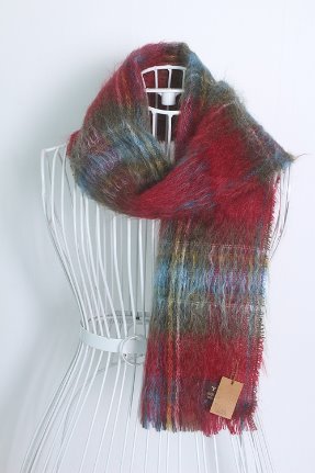TS collecton  (25cm x 120cm) made in SCOTLAND &quot; mohair &amp; wool&quot;