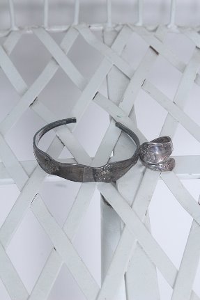~70s WMA Rogers Oneida   ring +  bracelet  &quot;silver &quot;