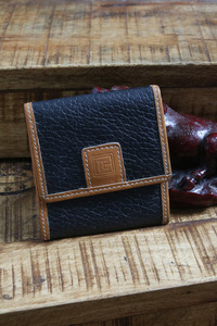 PIERRE  BALMAIN ( 7 cm x 8 cm ) leather