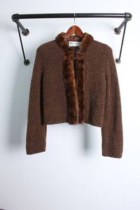 ANNA MOLINARI (44) made in ITALY &quot;wool + mink&quot;